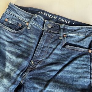 American Eagle Outfitters AE Airflex+ Dark Blue Denim Stretch Jeans Men’s 30/30
